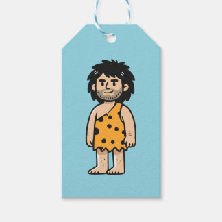 Throk Cave man Gift Tags