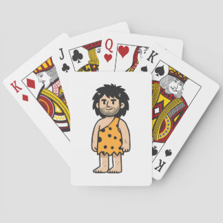 Throk Cave man Playing Cards