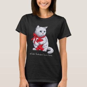 Thrombotic Thrombocytopenic Awareness Month Red Ri T-Shirt