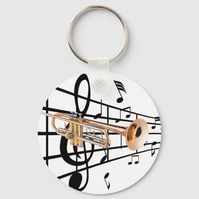 Thrompete key key ring (Front)