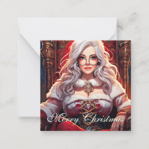 Throne Diva – Santa's Hottest Sister Card