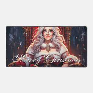 Throne Diva – Santa's Hottest Sister Desk Mat