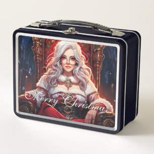Throne Diva – Santa's Hottest Sister Metal Lunch Box
