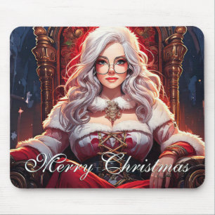 Throne Diva – Santa's Hottest Sister Mouse Pad