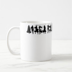 Throne Of Glass Silhouettes Coffee Mug