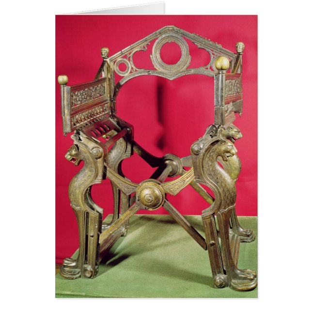 Throne of King Dagobert, (Front)
