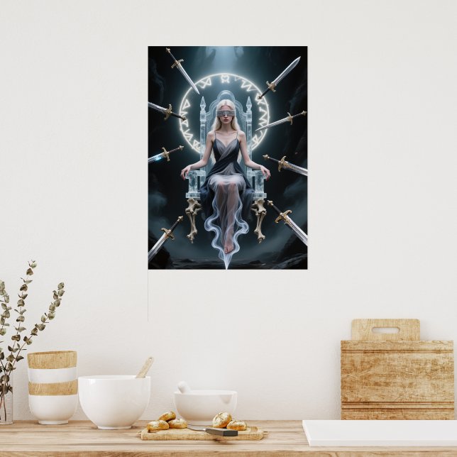 Throne of Runes – Blind Seer of the Void Poster (Kitchen)