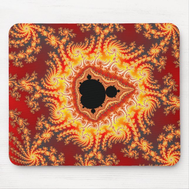 Throne Of Satan - Fractal Mousepad (Front)