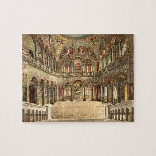 Throne Room, Neuschwanstein Castle, Germany Jigsaw Puzzle