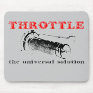 Throttle Solution Dirt Bike Motocross Mousepad