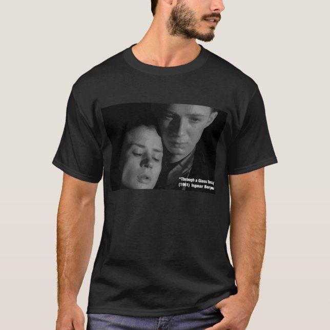 "Through a Glass Darkly" - Bergman Vectorised T-Shirt (Front)