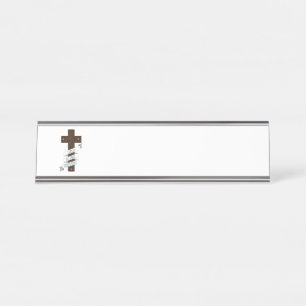 Through Christ Desk Name Plate