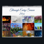 Through Every Season Personalised Photo Calendar<br><div class="desc">Through Every Season Personalised Photo Calendar features beautiful photographs to capture the essence of each month. You can change any of the images, and add your own text and images to make this customisable calendar uniquely your own. A calendar is a great gift that anyone can use to keep track...</div>