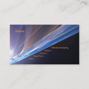 Through Glass Business Card
