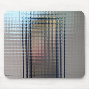 Through glass doors mouse pad