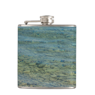 Through Lake Huron Hip Flask