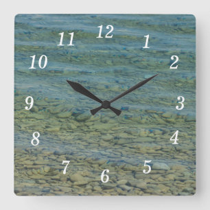 Through Lake Huron Wall Clock