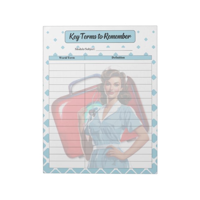 Through Nursing School_ Key Terms to Remember Notepad (Rotated)