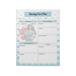 Through Nursing School_ Nursing Care Plan Notepad