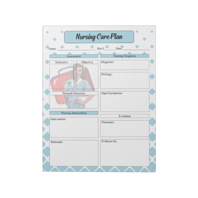 Through Nursing School_ Nursing Care Plan Notepad (Rotated)