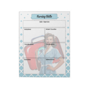 Through Nursing School_ Nursing Skills Notepad