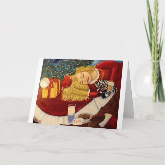 Through Santas Eyes Christmas Card - EDS awareness (Front)