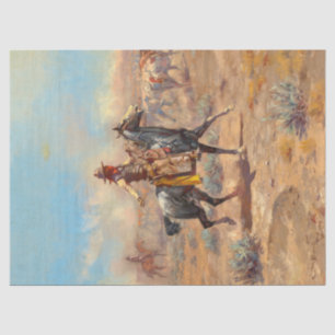 Through the Alkali by Charles Marion Russell Tissue Paper