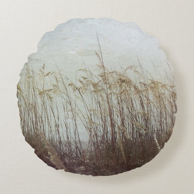 Through the Dunes II Round Cushion (Front)