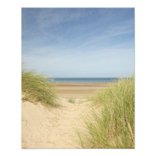 Through the Dunes to the Sea, Holkham Photo Print