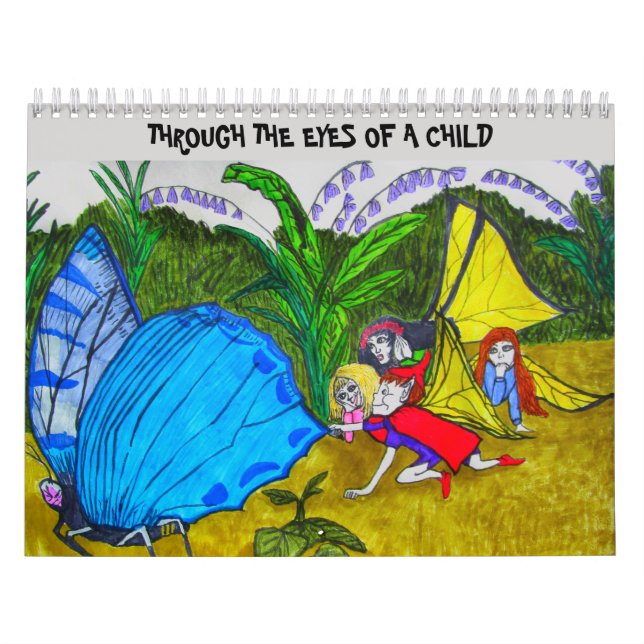 THROUGH THE EYES OF A CHILD CALENDAR (Cover)