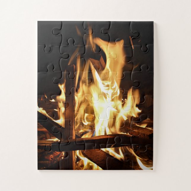Through the Flames Jigsaw Puzzle (Vertical)