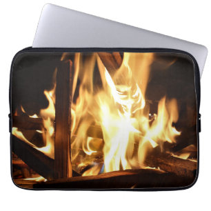 Through the Flames Laptop Sleeve