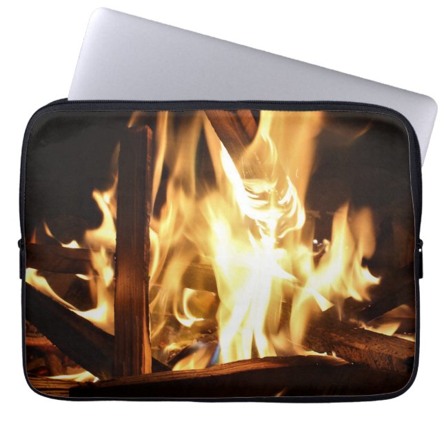 Through the Flames Laptop Sleeve (Front)