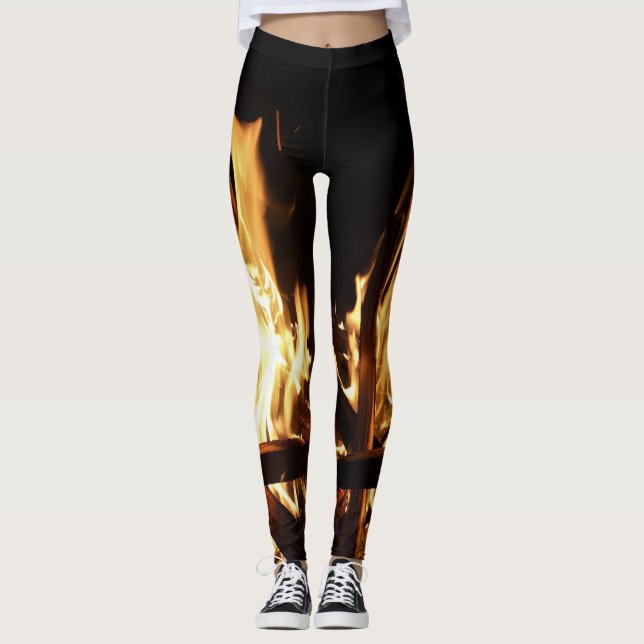 Through the Flames Leggings (Front)