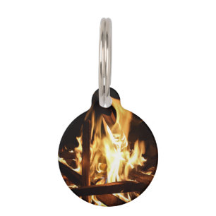 Through the Flames Pet Tag