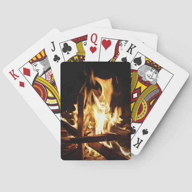 Through the Flames Playing Cards (Back)