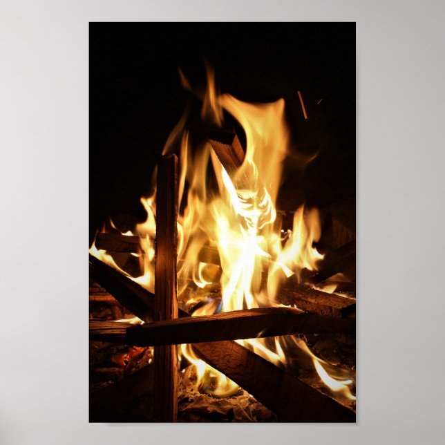 Through the Flames Poster (Front)