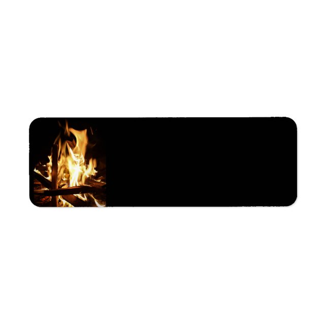 Through the Flames Return Address Label (Front)