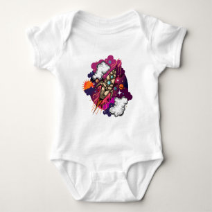 Through The Galaxy Baby Bodysuit