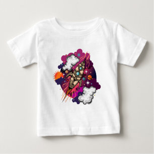 Through The Galaxy Baby T-Shirt