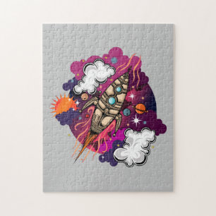 Through The Galaxy Jigsaw Puzzle