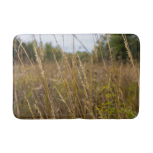 Through The Grass Tops Bath Mat