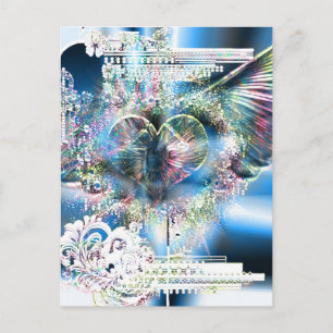 Through The Heart (Christmas Edition 2) Holiday Postcard