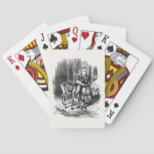 Through the Looking Glass - Alice and the Fawn Playing Cards