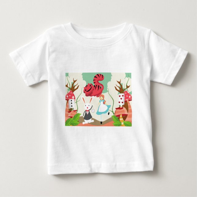 Through The Looking Glass Baby T-Shirt (Front)