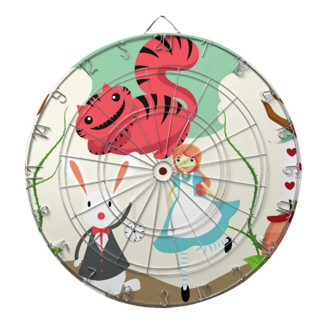 Through The Looking Glass Dartboard (Front)