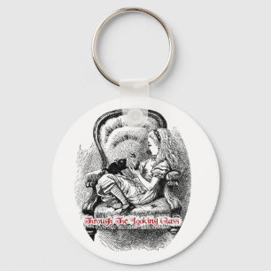 Through The Looking Glass - Design #2 Key Ring