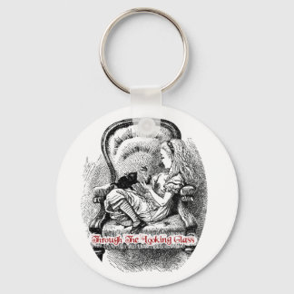 Through The Looking Glass - Design #2 Key Ring