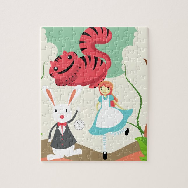 Through The Looking Glass Jigsaw Puzzle (Vertical)