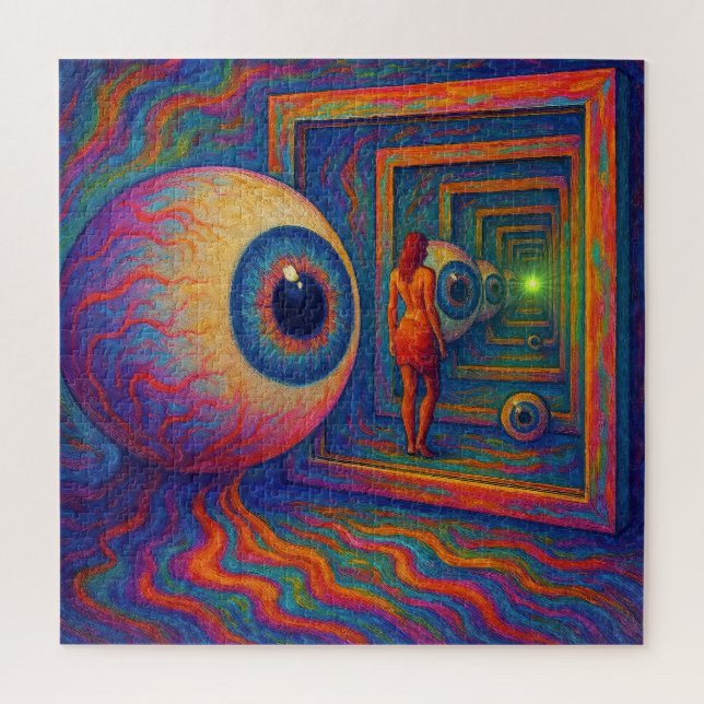 “Through the Prism of Sight” Jigsaw Puzzle (Vertical)